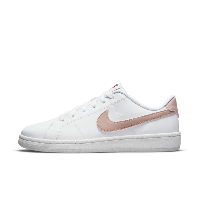 NIKE DH3159-101 WMNS Court Royale 2 NN Women White/Pink Oxford-Black-TM Orange UK 4.5