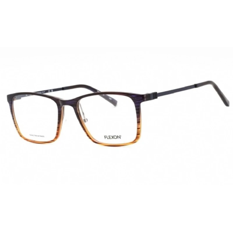 Flexon EP8011 FLEP8011 418 navy amber gradient vista Men's Acetate, Standard, 53