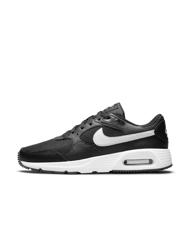 Nike Air Max SC Leather, Gymnastics Shoes, Black/Black-Black,