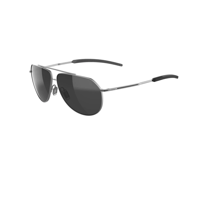 bollé - Livewire, Silver Matte, HD Polarized TNS, Medium, Sunglasses, Unisex, Adult