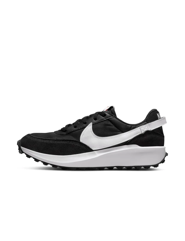 NIKE Women's Waffle Debut Sneaker, Black/White-Orange-Clear, 4 UK - Image 1