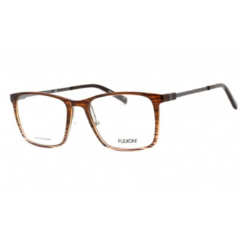 Flexon EP8011 FLEP8011 215 brown grey gradient vista Men's Acetate, Standard, 53