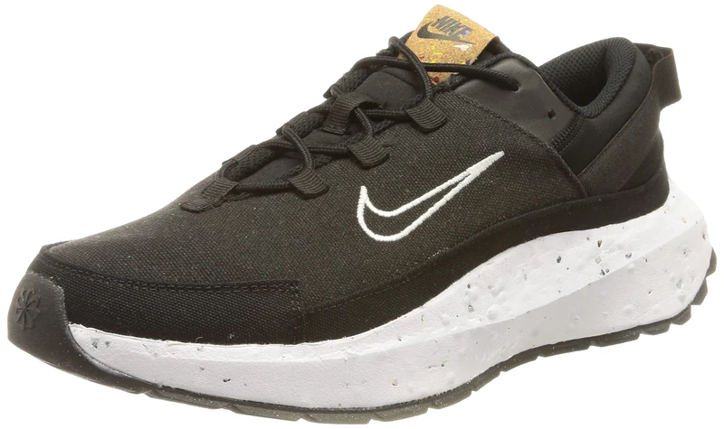 NIKE - Crater Remixa, Men's Trainers, Black White Dk Smoke Grey, 39 EU