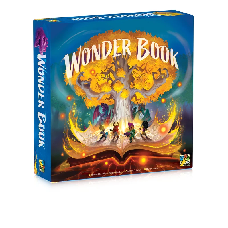 dV Giochi Wonder Book - Pop-Up Box Game - Ages 8+ - 1-4 Players - 90 Minutes - Italian Edition