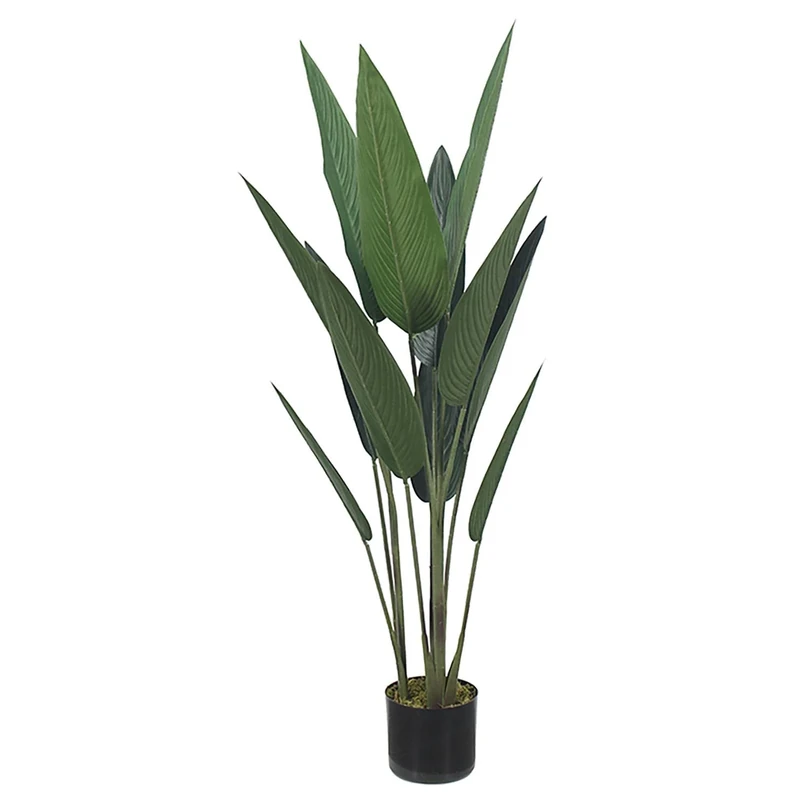 Leaf Design UK Artificial Tropical Plants and Trees, Traveller Palm, 115cm