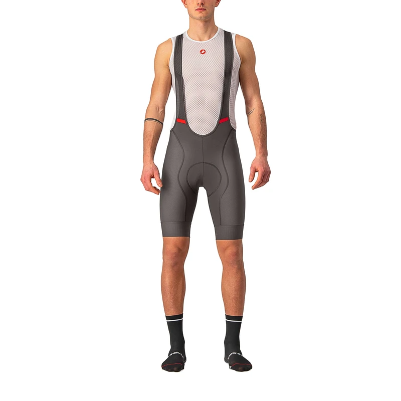 CASTELLI 4520006-089 COMPETIZIONE BIB. Shorts Men's Forest Gray S