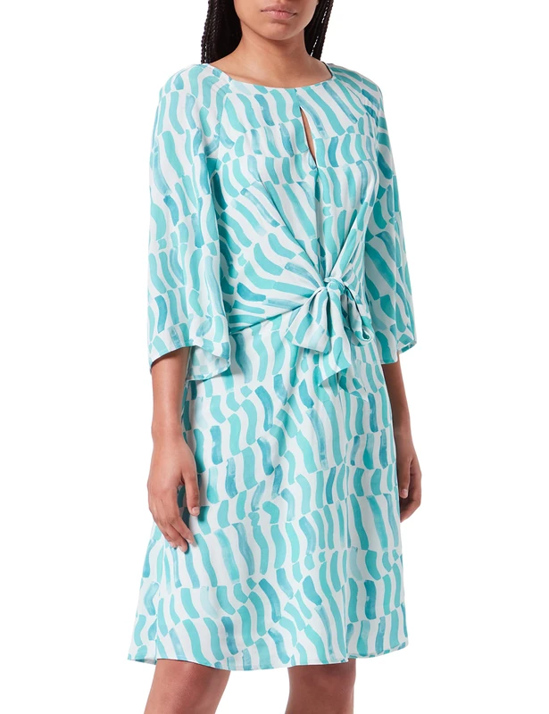 s.Oliver BLACK LABEL Women's Casual Dress, Ocean Green, 14