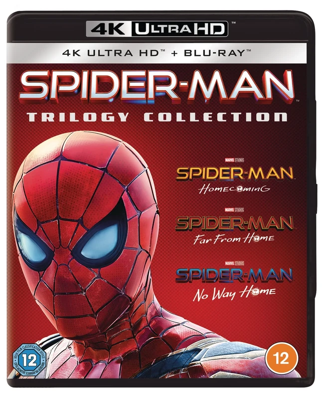 Spider-Man Triple: Home Coming, Far from Home & No Way Home (6 Discs - UHD & BD)