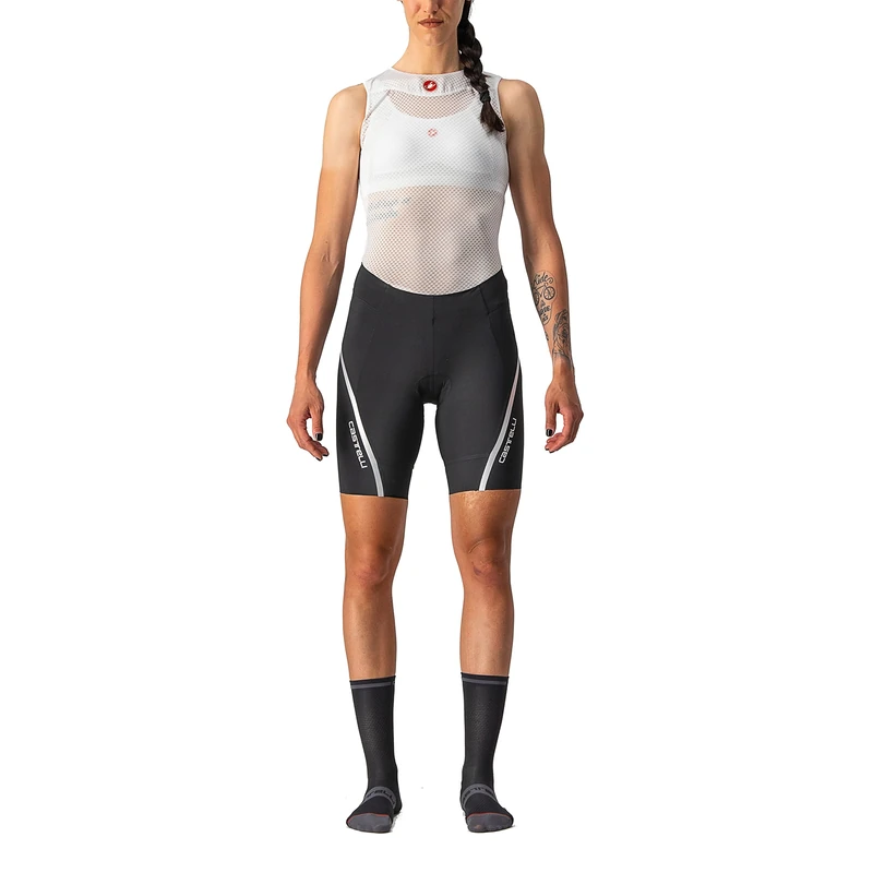 CASTELLI 4522051 VELOCISSIMA 3 SHORT Women's Shorts Black White L - Image 1