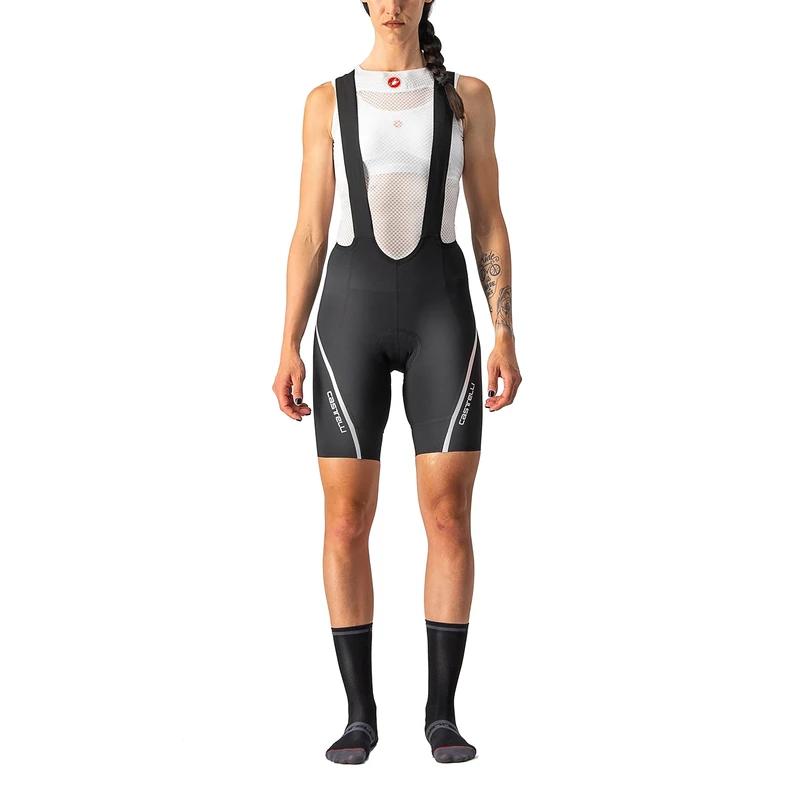 CASTELLI 4522050 VELOCISSIMA 3 BIB Women's Shorts Black White S