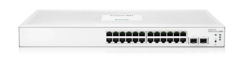 HPE Aruba Switch Ion 1830 24G 2SFP Europe, White