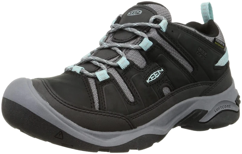 KEEN Women CIRCADIA WP, Black/Cloud Blue, 10.5
