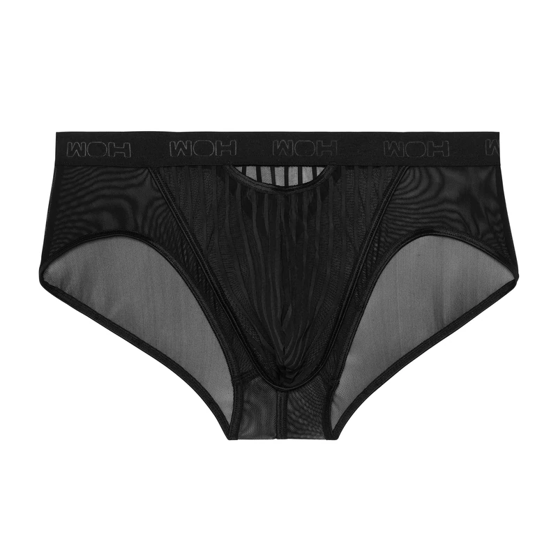 WOH Men's Personal Allure Briefs (Pack of 1), Black, XL