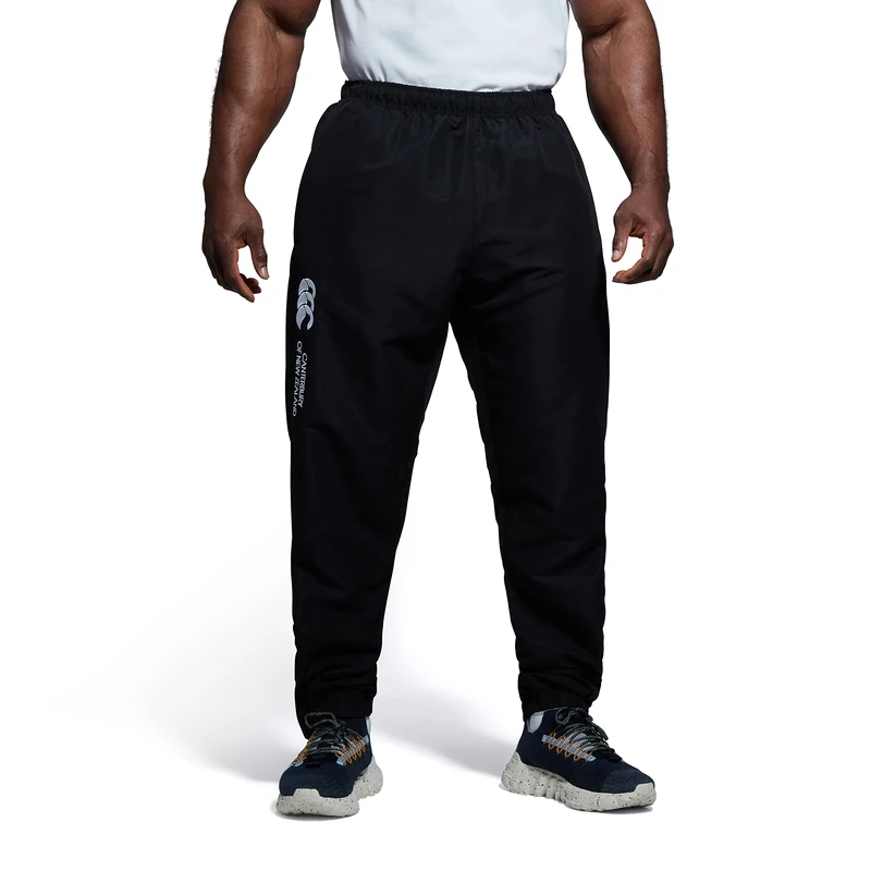 Canterbury Men's Stadium Pants | Tracksuit Jogging Bottoms | Durability And Comfort Track Pants, Black, 5XL