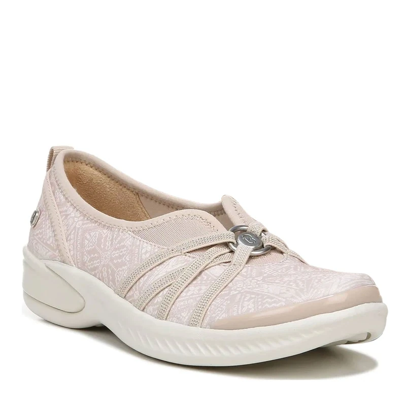 BZees Women's Niche Slippers, Beige Batik, 8.5 UK