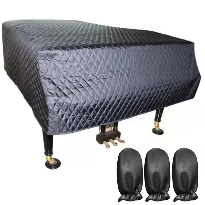 PCLOOV-Grand Piano full Cover Waterproof Moisture-proof and Dustproof Grand Piano Protective Cover (180cm/70.87in)
