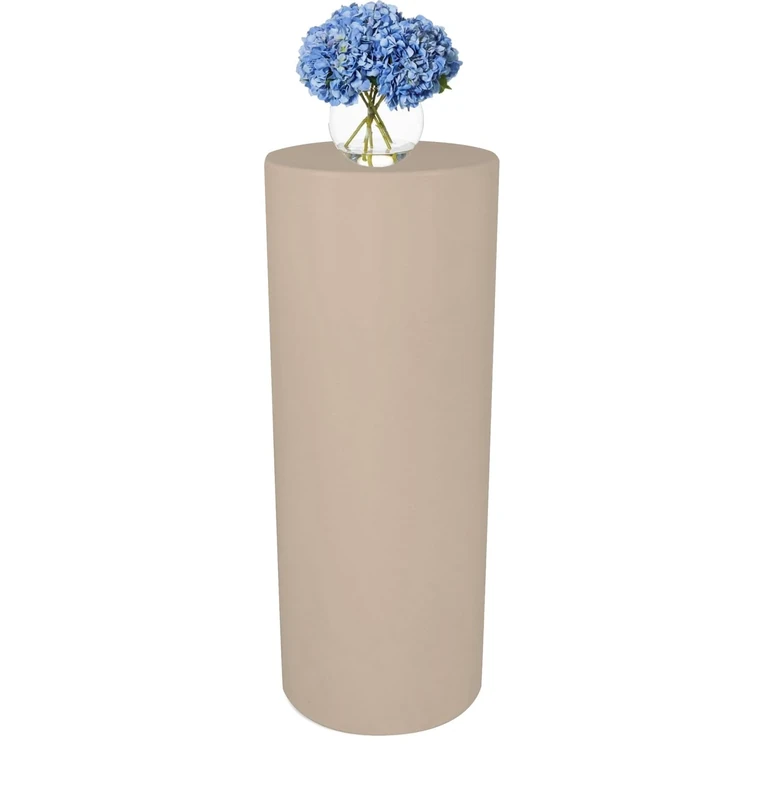 Kloris Cylindrical Column Dove Colour, Taupe, 90 cm