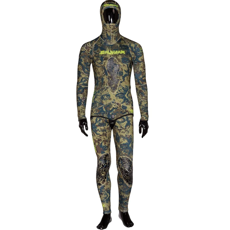 Salvimar Nat 101, Men's Wetsuit, Camouflage, 5.5 mm-XL