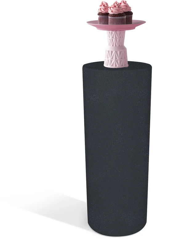 Kloris Column, polyethylene, Graphite Grey, 90 cm