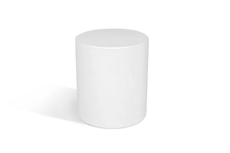 Kloris vase, Polyvinyl Chloride (PVC), White, 40 cm