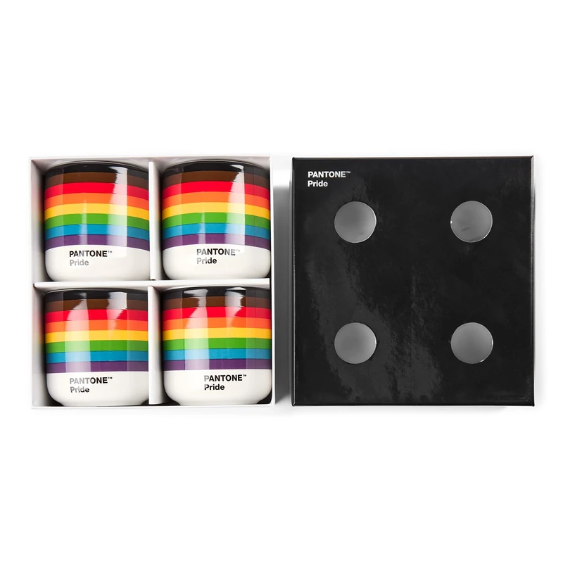 Copenhagen design PANTONE Cortado Thermo Cup, Pride 4 Pcs.