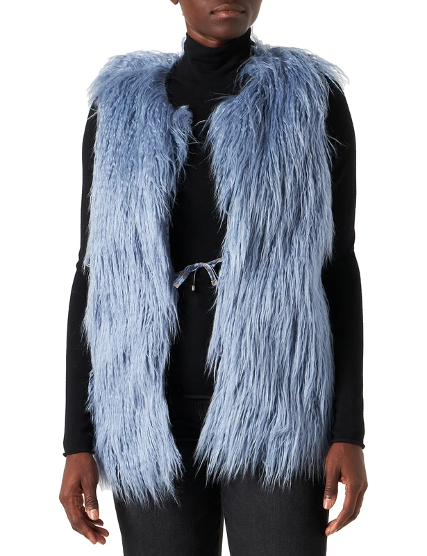 Geox Women's W LOISIA Down Coat, Stonewash, 46