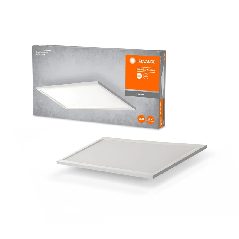 LEDVANCE LED Panel Planon Plus 22W 1600lm, 840 Cool White, 60x30cm