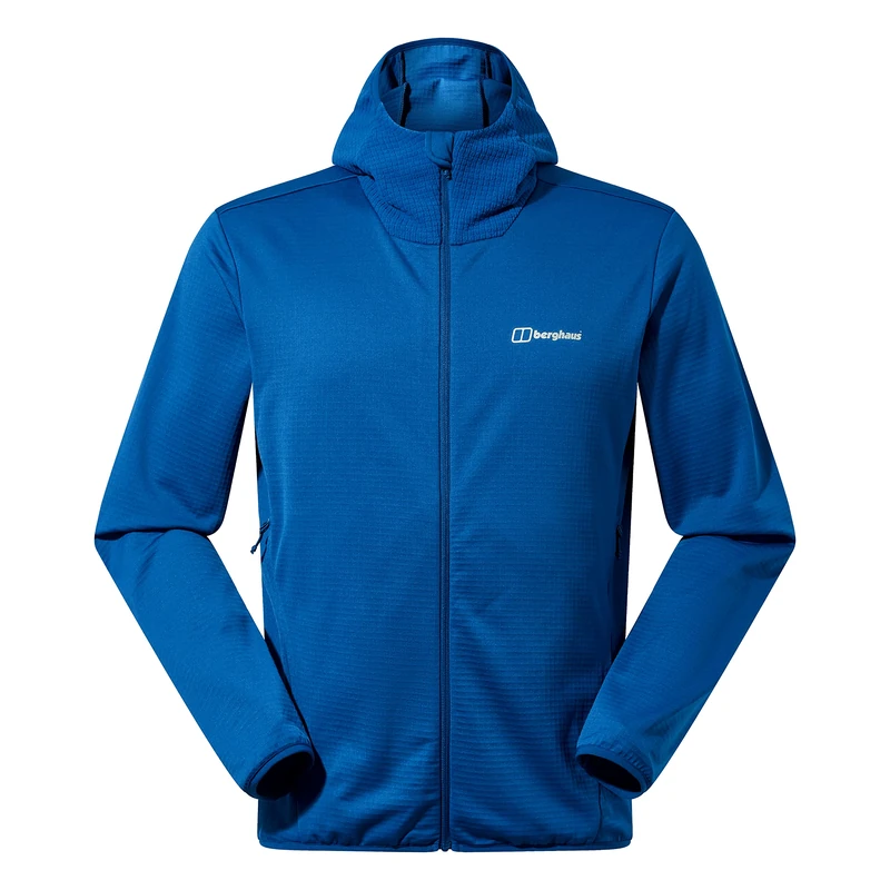 Berghaus Men's Keppla Hooded Fleece Jacket | Extra Warmth | Smart Fit, Limoges, XS