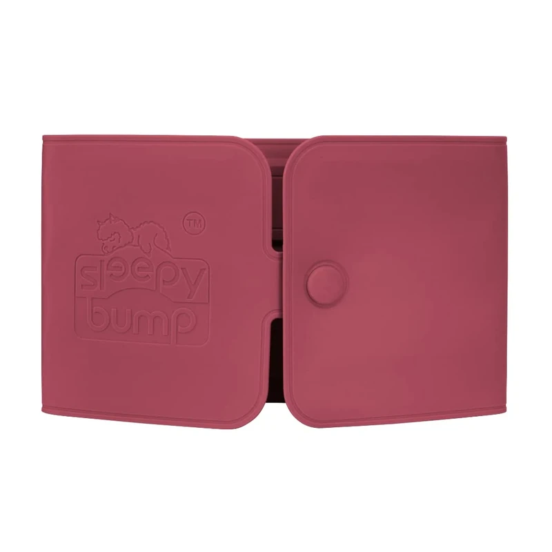 Sleepybump Baby Stroller Rocker-Put Your Newborn, Baby or Infant to Sleep no Time. Foldable & Portable Rocking Mat. Rocks Any Stroller Anywhere, Anytime. Indoor & Outdoor use (Bouncy Burgundy)