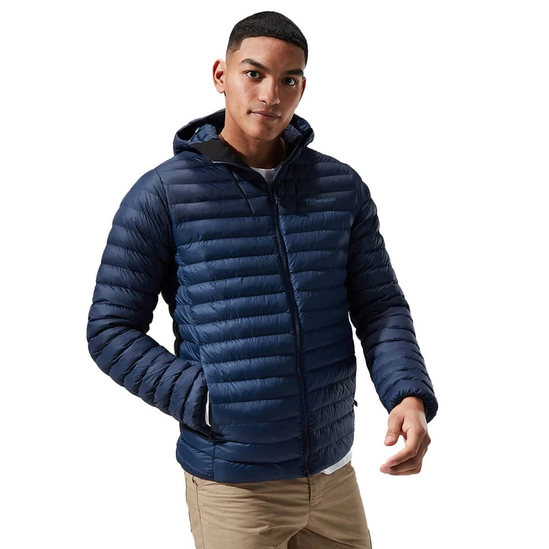 Berghaus Men's Vaskye Synthetic Insulated Jacket | Extra Warm | Durable Coat | Puffer Jacket | Lightweight Design Insulated Jacket, Dusk/Navy Blazer, XL