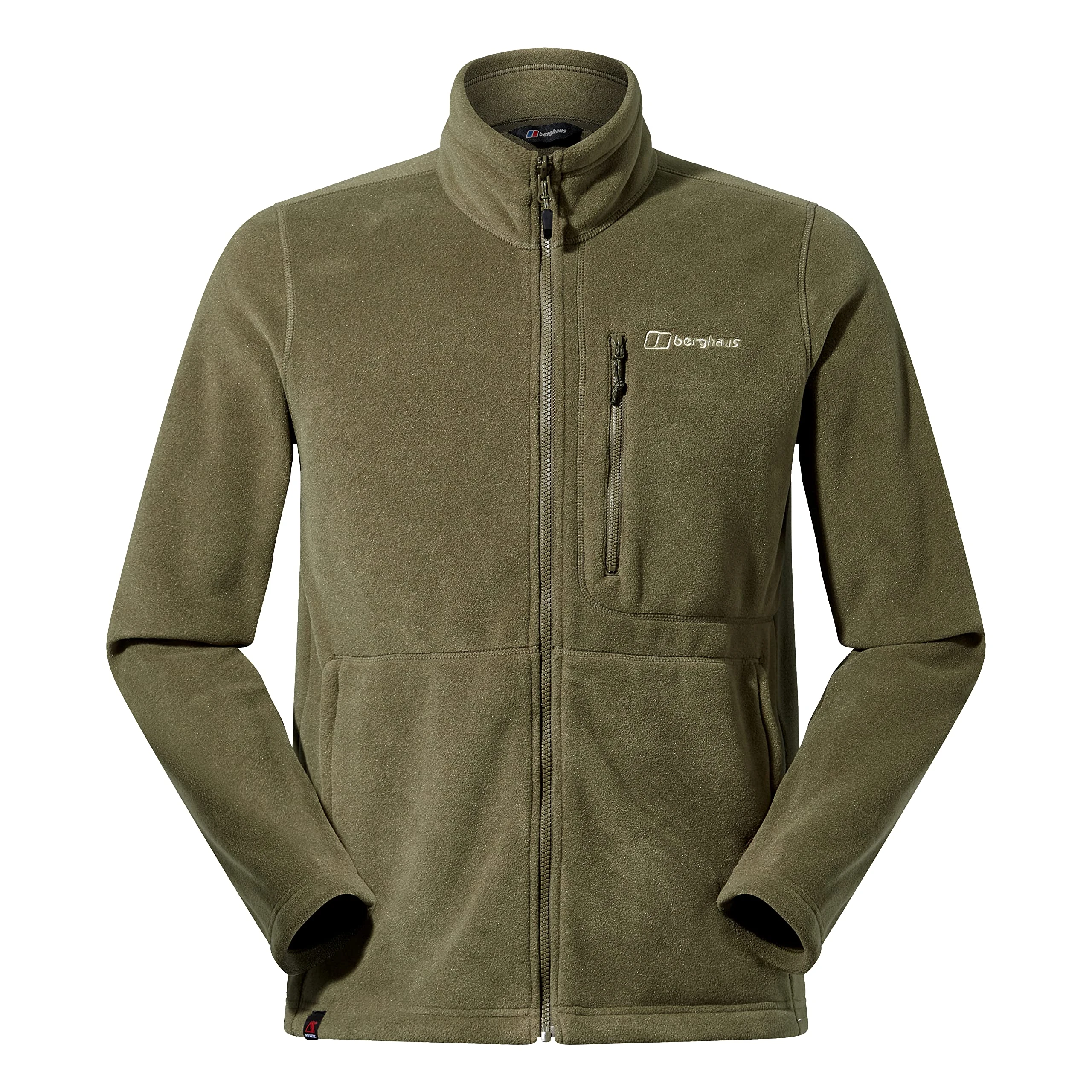 Berghaus Men's Activity Polartec Thermal Pro Interactive Fleece Jacket | Extra Warmth | Soft Feel, Olive Night, M