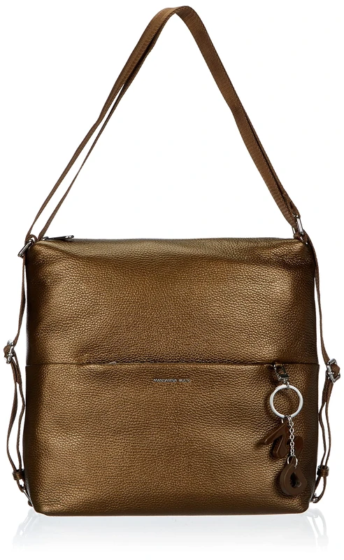 Mandarina Duck Women's Mellow Lux Messenger Bag, Bronze, Taglia Unica