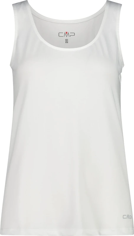 CMP Women's Stretch Polyester Jersey Top T-Shirt, White, 14 (L)