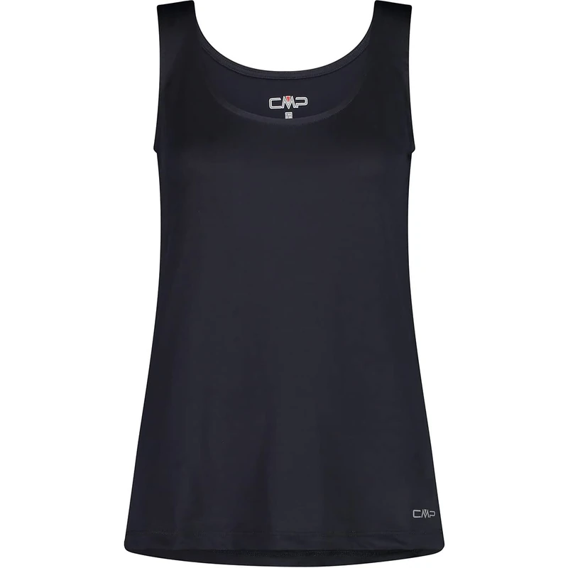 CMP Stretch Polyester Jersey Top T-Shirt, Anthracite, 40 Women's