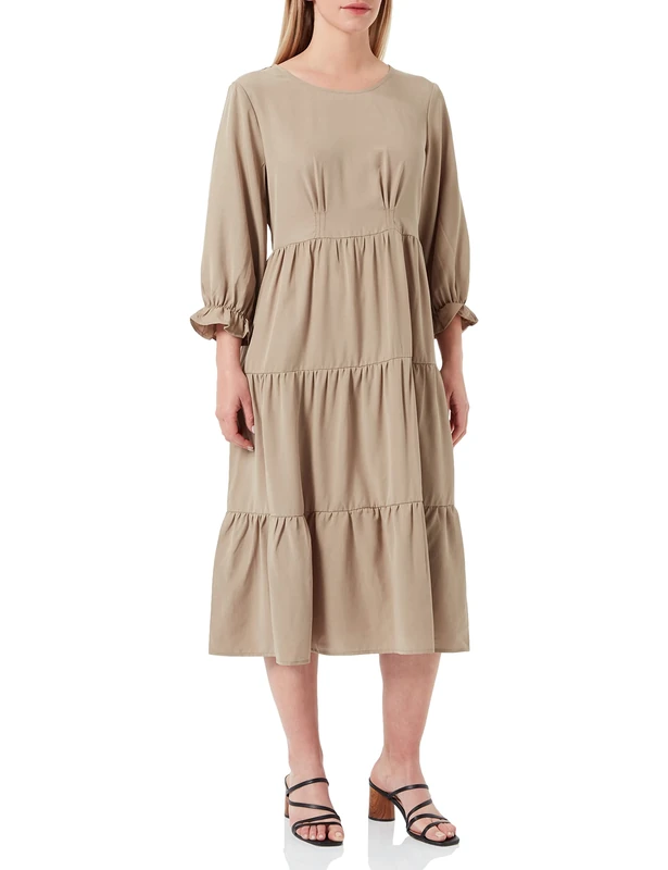 Cream Women's Crtenella Dress Casual, Brown, UK 10.5