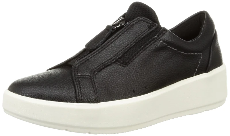 Clarks Women's Layton Rae Oxford, Black (Black Leather), 7 UK