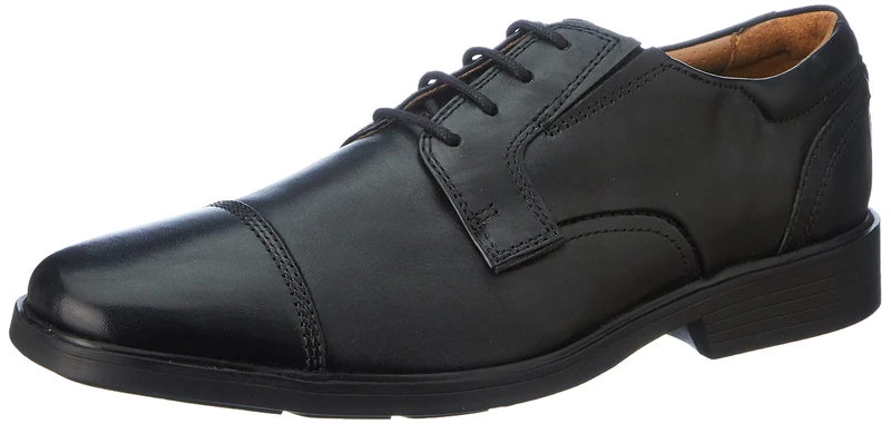 Clarks, Black (Black Leather), 9.5 UK