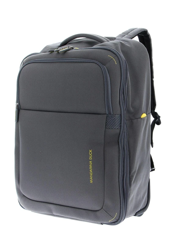 Mandarina Duck Smile & Go Trolley Back Steel, Steel, 50 cm, Smile & Go Trolley Back - Image 1