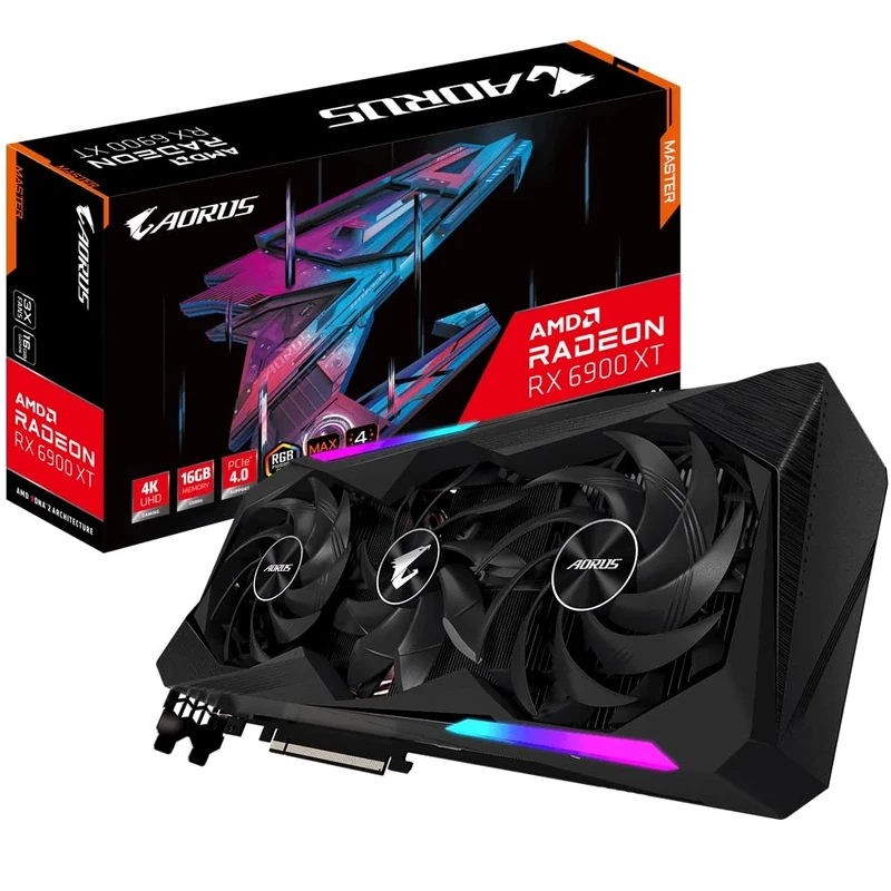 Gigabyte Aorus Radeon RX 6900 XT Master 16G Rev 2.0 (16GB GDDR6/PCI Express 4.0/2335MHz/16000MHz)