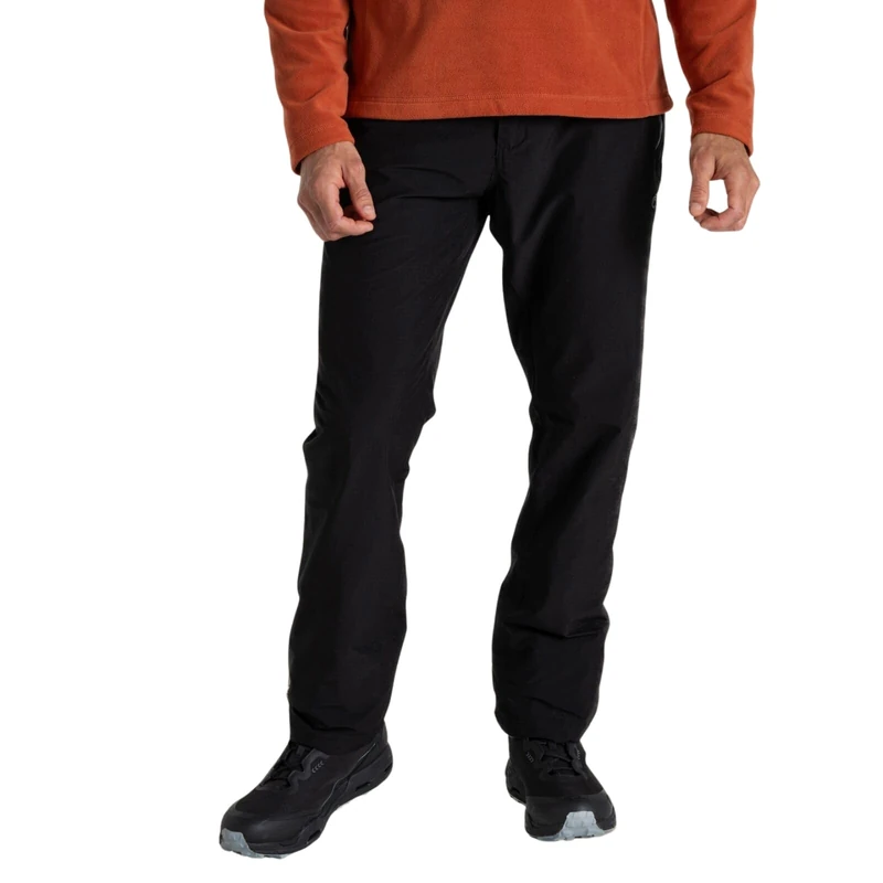 Craghoppers Mens Kiwi Pro II Waterproof Trousers (36R) (Black)