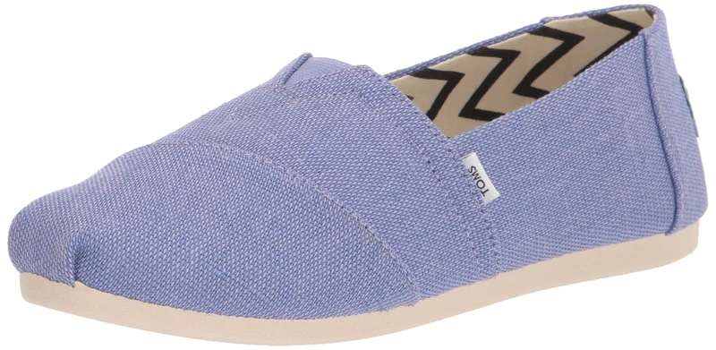 TOMS Women_Espadrille_Bright Iris Heritage Canvas, Espadrilles Woman, Bright Iris, 4 UK