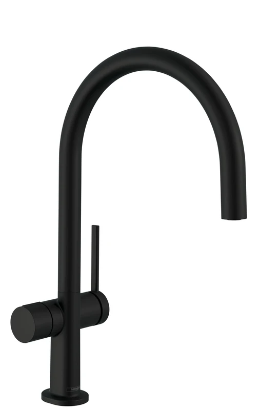 hansgrohe Talis M54 Kitchen Tap with Spout Height 220 mm 360° Rotatable 1 Jet Type Matte Black