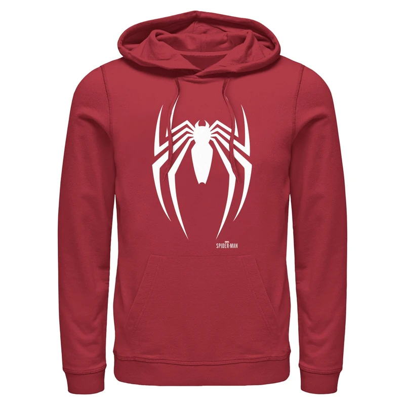 Marvel Men's Universe Spider-Man Gamerverse Pullover Hoodie Hooded Sweatshirt, Red, XXL