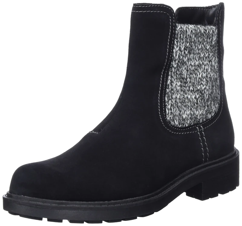 Clarks Women's Opal Sky Ankle Boots, Black Sde, 3 UK