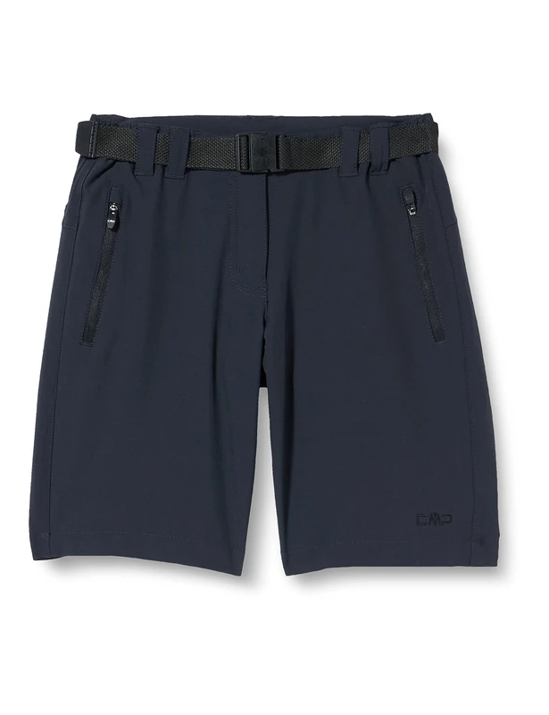 CMP Outdoor Bermuda Stretch Shorts, Titanium, 116 Girl's