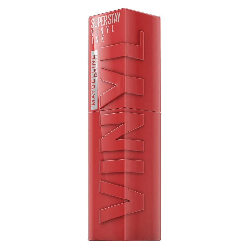 Maybelline New York Super Stay Vinyl Ink Liquid Lip Colour, 16HR Long-Lasting, Ultra-Pigmented, Smudge & Transfer-Proof, High Shine Finish, Vegan Formula for Comfortable Wear, Shade: 15 Peachy