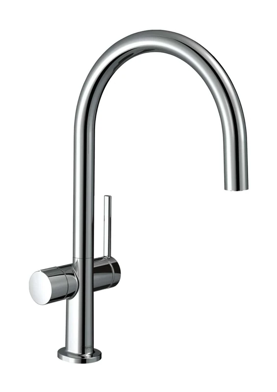 Hansgrohe 72805000 Talis M54 Kitchen Tap with Spout Height 220 mm 360 Degree Rotatable 1 Jet Type Chrome Single Lever Mixer