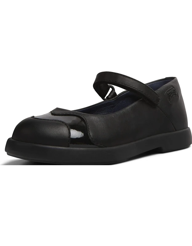 Camper Girl's Duet Kids Mary Jane Flat, Black, 9.5 UK Child