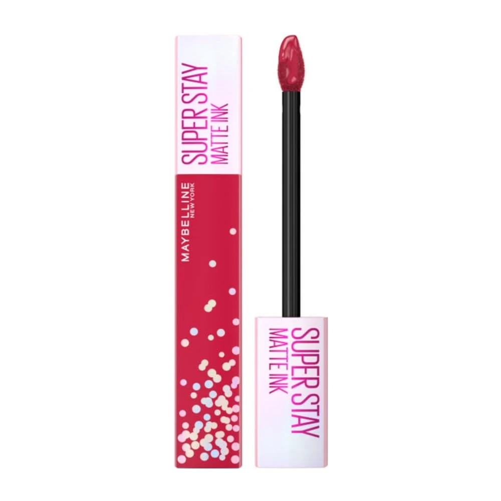 Maybelline L'Oreal SuperStay Matte Ink Liquid Lipstick, Birthday Edition, Up To 16H Wear, Life Of The Party Pink