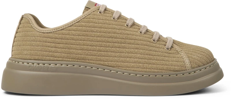 Camper Women's Runner Up K201457 Sneaker, Medium Beige 001, 2 UK